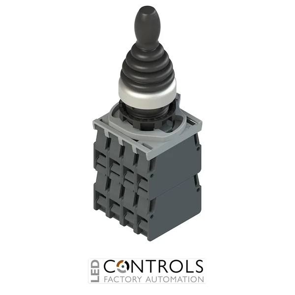 E2 AC-DXBC2626 Pizzato Complete unit with joystick, fixing adapter and contacts