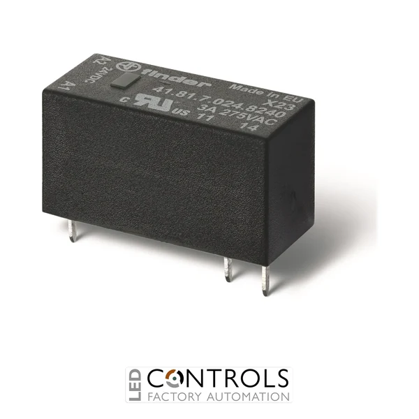 41.81.7.024.8240 Finder Solid State Relay 1NO DC 24V 3A 240VAC
