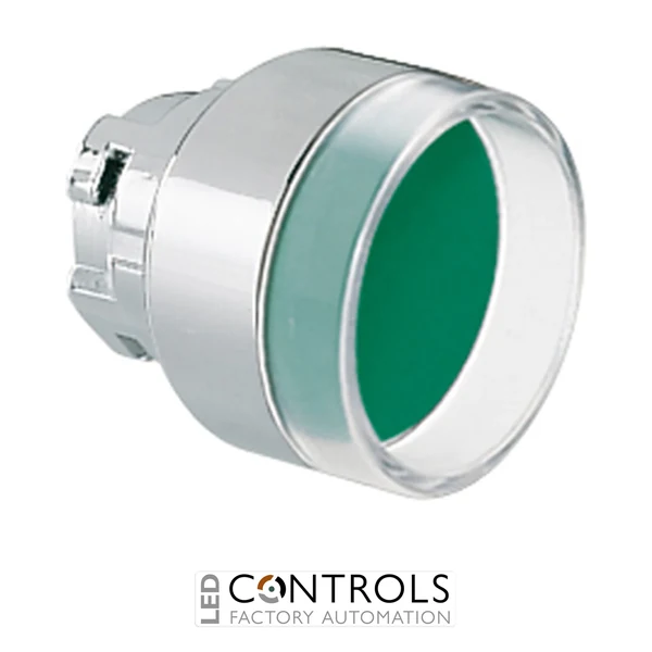 8LM2TB303 - GREEN SHROUDED BUTTON ACTUATOR