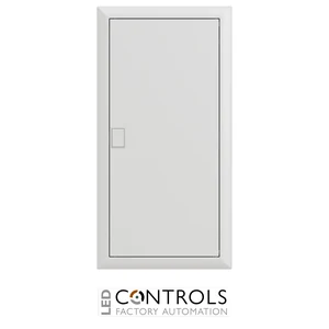 2CPX077843R9999 ABB UK648E3 Flush-Mounted Consumer Unit 48 Modules IP30 RAL 9016 with Door and Terminals