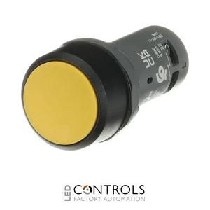 1SFA619100R1073 ABB CP1-10Y-11 Compact Pushbutton Yellow 1NO + 1NC - image 2