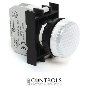EMAS B030XB EMAS SIGNAL ARMATURE (USABLE WITH NEON LAMP) WHITE