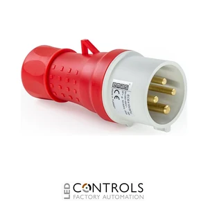 EMAS ECE416V5FU EMAS HOOD WITH MALE INSERT 4 X 16A (3P+E) IP44