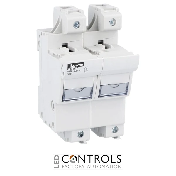 FB03A2P - FUSE HOLDER 2P 22X58