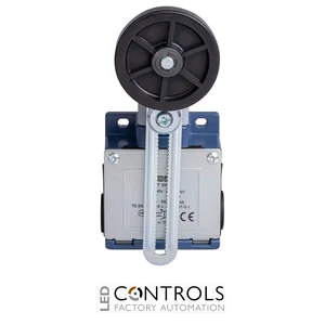 EMAS L53K13MEL123A EMAS L53 SERIES LIMIT SW SNAP ACTION 1NC+1NO RUBBER ROLLER ADJUSTABLE - image 3