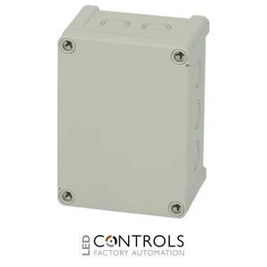 5814022 Fibox TAM131007 Enclosure, ABS, metric knock-outs Grey cover