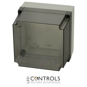 6011923 Fibox PC 175/150 HT Enclosure, Polycarbonate High base, smoked transparent cover