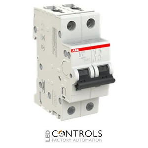 S202-D2 Miniature Circuit Breaker - 2P - D - 2 A
