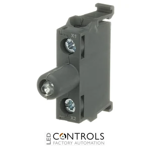 1SFA611621R2074 ABB MLBL-07BL Blue LED Lamp Block 230 V AC - image 2