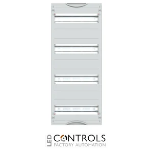 2CPX077802R9999 ABB 1V0-150 Distribution Panel 1PW 48 Modules 600 × 250 × 120 mm
