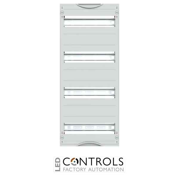 2CPX077802R9999 ABB 1V0-150 Distribution Panel 1PW 48 Modules 600 × 250 × 120 mm