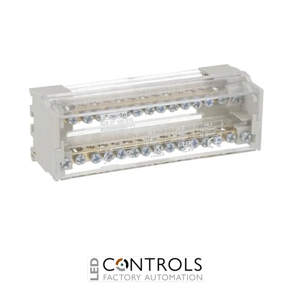 ACB2P100G15 Lovato DIST BLOCK 2P 100A 15 TERMINALS