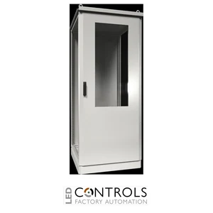 CS9782.866 CS TopTec, bayable enclosure, WxHxD: 800x1600x600 mm, with cut-out for outdoor climate control unit 1.5 kW