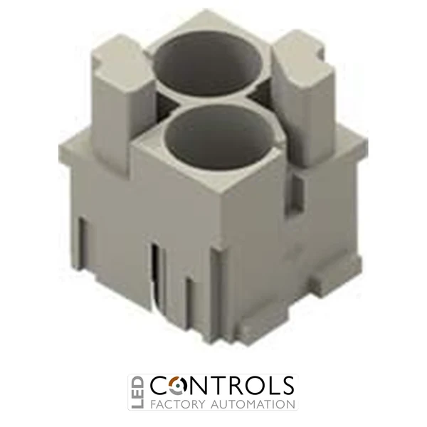 CX02BF Ilme Female insert 2 contacts & shielded bus connectors