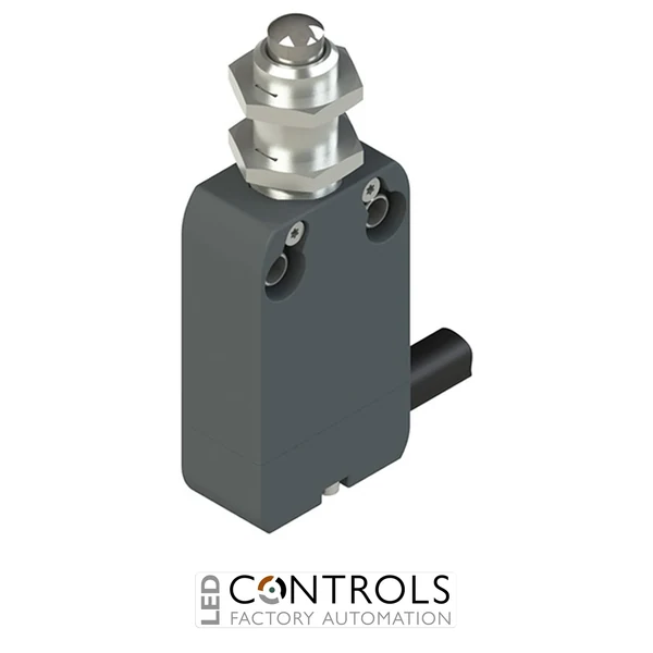 NF L120EB-DN2 Pizzato Modular prewired switch with plunger with M12 threaded bearing
