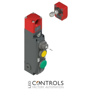 NG 2D1D414N-F31 Pizzato NG series safety switch with lock and integrated control devices, with actuator