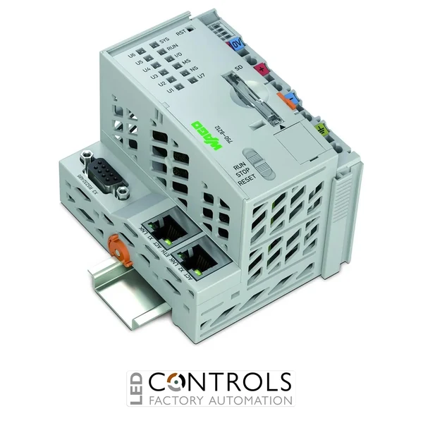 Wago 750-8212 Controller PFC200; 2nd Generation; 2 x ETHERNET, RS-232/-485