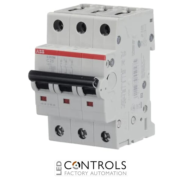 S203M-C25 Miniature Circuit Breaker - 3P - C - 25 A