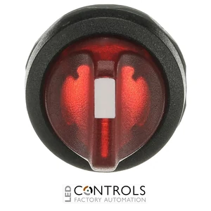 1SFA611202R1101 ABB M2SS3-11R Red Illuminated 2-Position Momentary Selector Switch