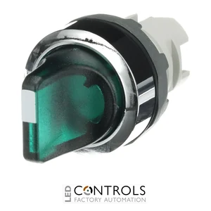 1SFA611211R3102 ABB M3SS2-31G 3-Position Illuminated Selector Switch - image 2