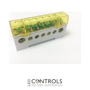 Teknomega ITB1000 - Omega Insulated 1 Pole Distribution Block 80A - 7 Ways