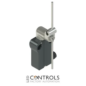 NB B112LE-DMK Pizzato Modular prewired switch with metal revolving lever with adjustable stainless steel rod diam.3x125