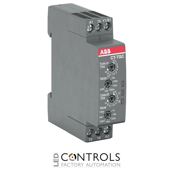 1SVR508160R0000 ABB CT-TGC.12 Time Relay Pulse Generator 1c/o