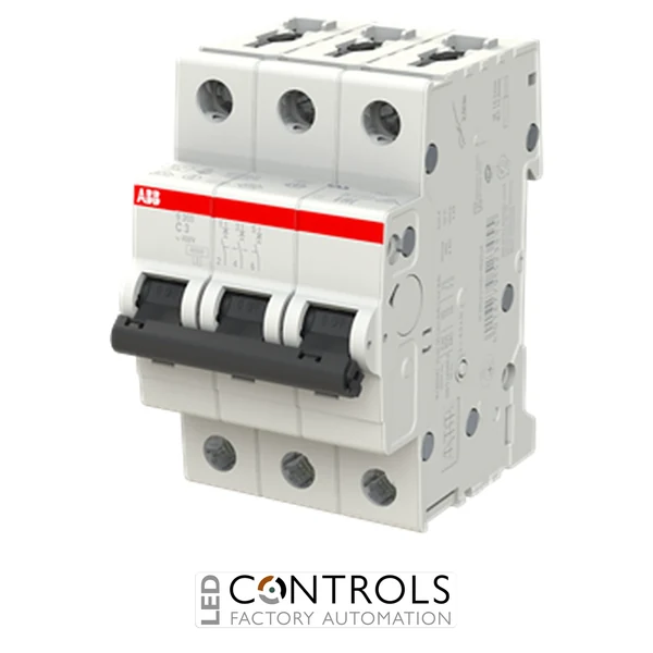 S203-C3 Miniature Circuit Breaker - 3P - C - 3 A