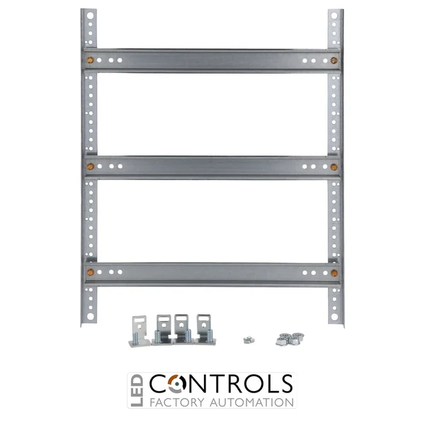 4TBA831057C0100 ABB 831057 AR054D03 ARIA 54 Mounting Frame 3 Rows 54 Modules