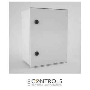 BRES-43 Safybox GRP Electrical Enclosure IP66 with a Plain Door 400Hx300Wx200D - image 2