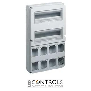 FM4272PI Ilme Box for 8 panel sockets (PI/PIF) and room for RCD
