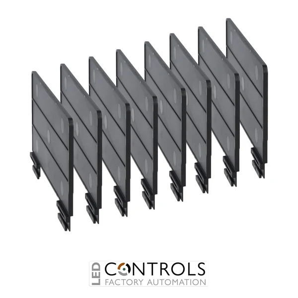 GLCX901 Lovato 8 Piece Set One Pole Phase Barrier for GLCMB