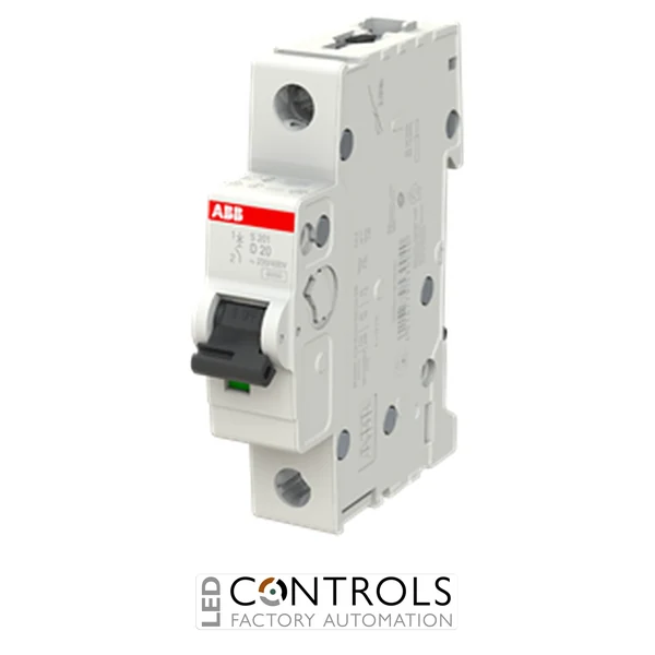 S201-D20 Miniature Circuit Breaker - 1P - D - 20 A