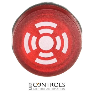 1SFA619600R6131 ABB CB1-613R Red Illuminated Buzzer 230 V AC - image 2