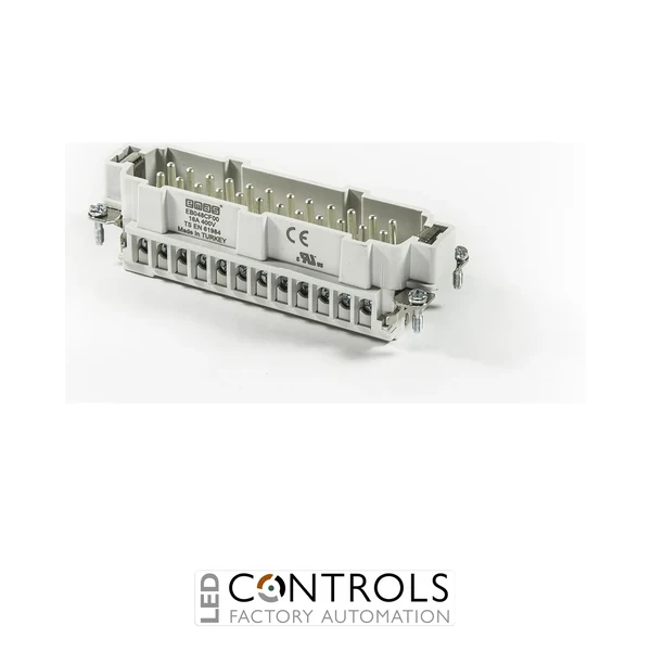 EMAS EB048CF00 EMAS EBM 48 POLES 16 A MALE INSERT
