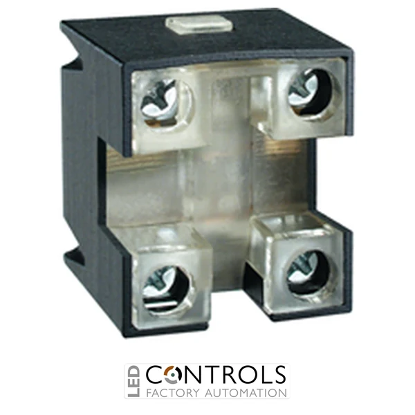 lovato kxbs11 auxiliary contact block 1no + 1nc snap action