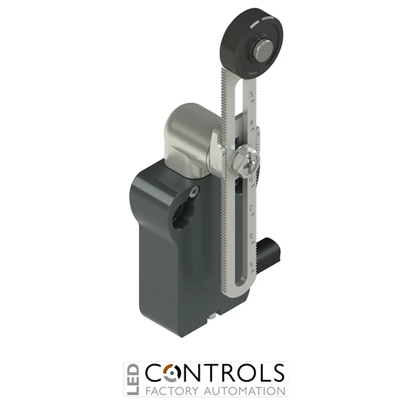 NB B022KP-DN2 Pizzato Modular prewired switch with adjustablelength straight metal revolving lever diam. 20 roller