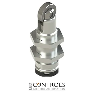 VN AA0FB Pizzato Head plunger with roller and M12 threaded bearing