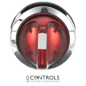 1SFA611202R3101 ABB M2SS3-31R Red Illuminated 2-Position Momentary Selector Switch - image 2