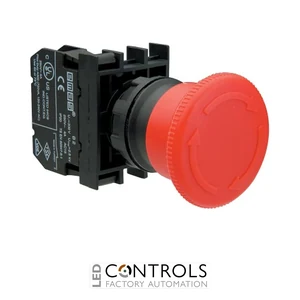 EMAS B200E EMAS B EMER. PUSH BUTTON 40 MM 1NC TURN TO RELEASE