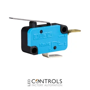 EMAS MK1KIM21 EMAS MICRO SWITCH - MIDDLE HINGE LEVER START METAL