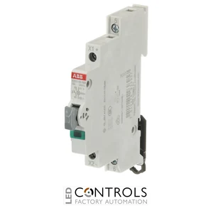 2CCA703172R0001 ABB E217-16-10D48 Pushbutton 1NO 16 A Green LED - image 2