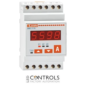DMK71R1 - 3PH D/AMMETER 220-240VAC C/W P/R OUT