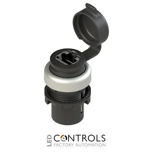 E2 1RJ459CAK Pizzato RJ45 socket EROUND series