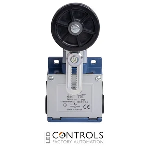 EMAS L53K13MEL122 EMAS L53 SERIES LIMIT SW SNAP ACTION 1NC+1NO RUBBER ROLLER - image 3