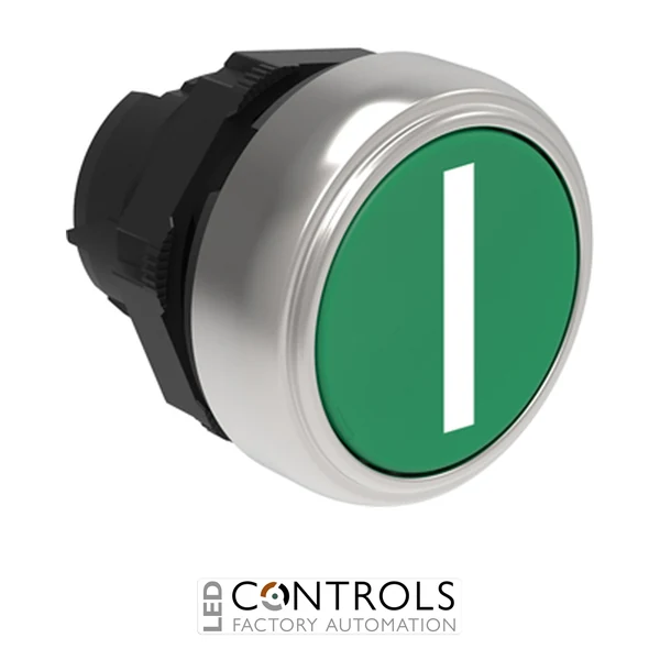 LOVATO LPCB1113 GREEN FLUSH PUSH-BUTTON I