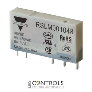 RSLM001048 - Relay 6A 250VAC/30VDC, 48VDC COIL, SPDT