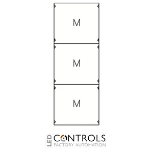 2CPX037670R9999 ABB 2M5A Distribution Panel 2PW