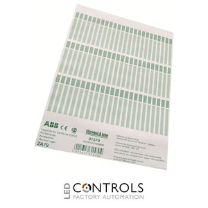 2CPX031570R9999 ABB ZA79 Labelling System Legend for 72 Devices PLE