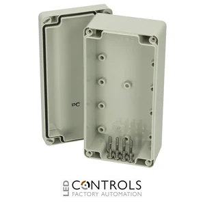7032630 Fibox PC 081606 Enclosure, Polycarbonate Grey cover